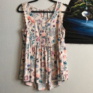 Blush pink swing tank size M